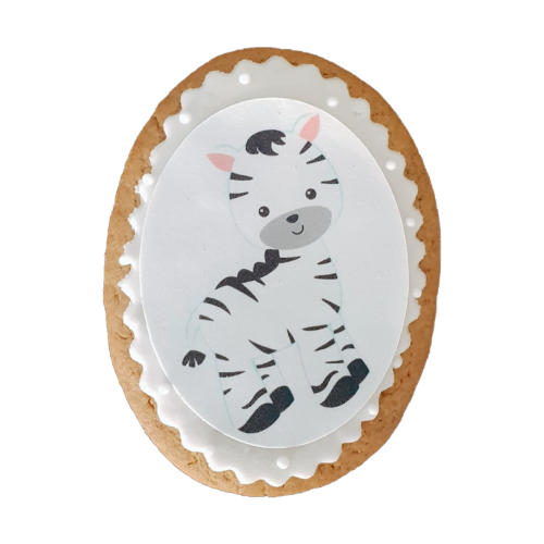 Turta dulce zebra zoo